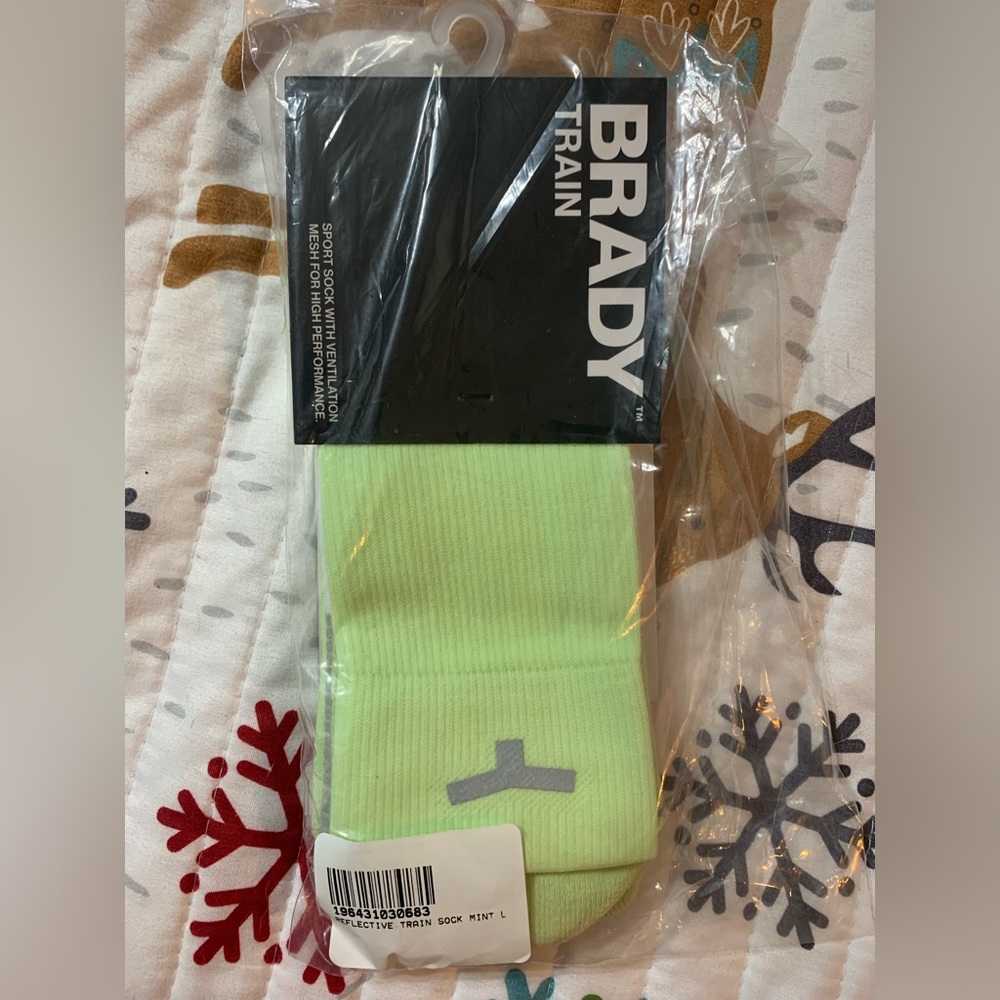 Brand new Brady Brand socks- size large